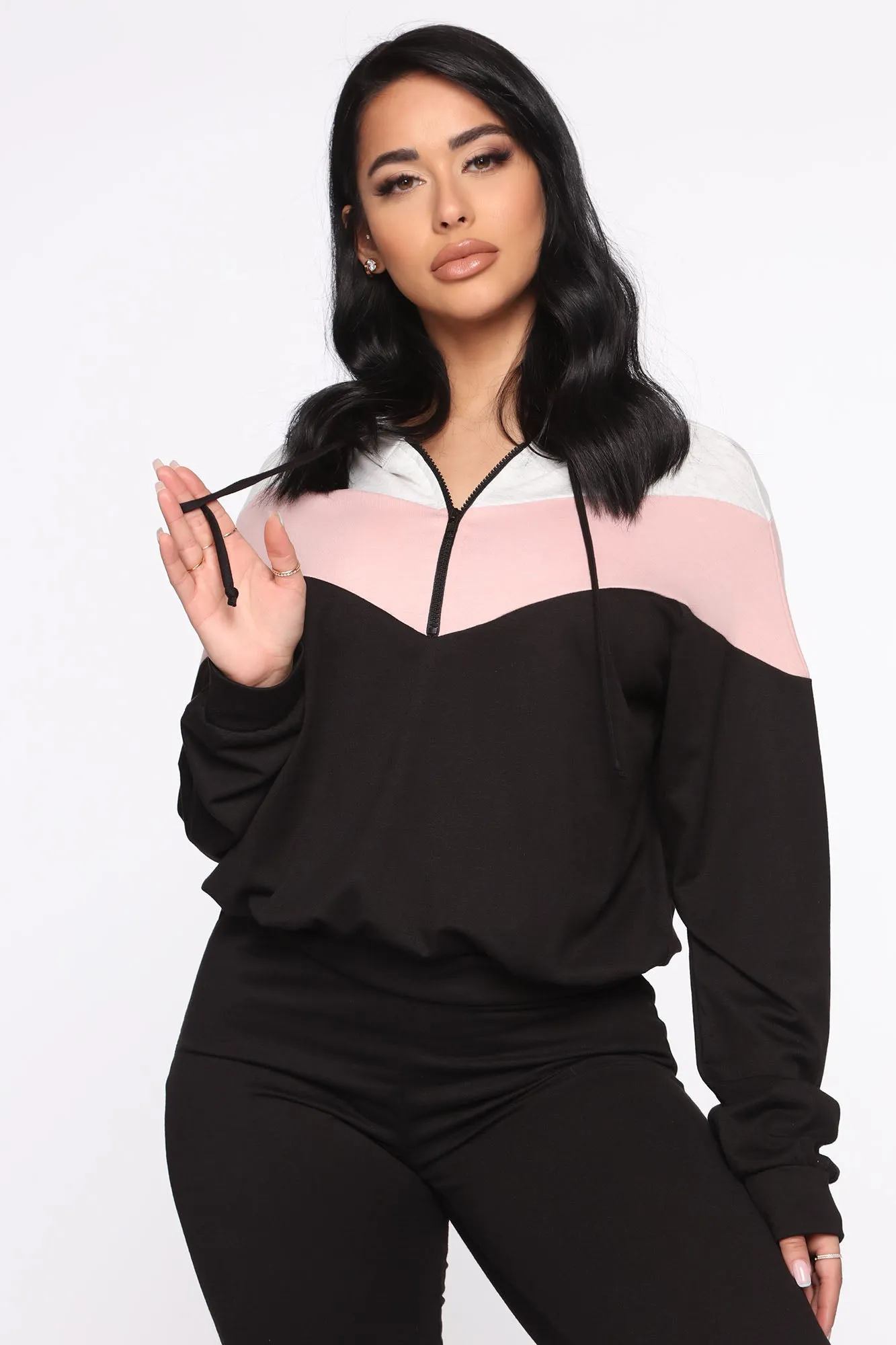 After The Fact Lounge Set - Black/combo
