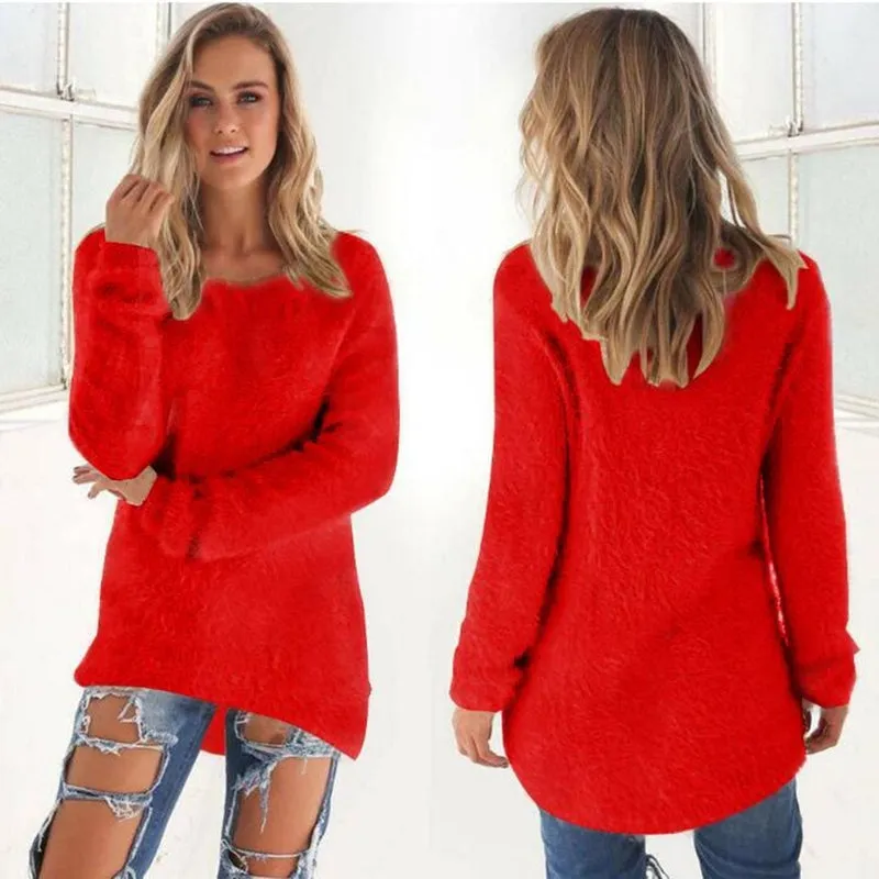 Amelia - Cozy fluffy sweater for ultimate comfort and style