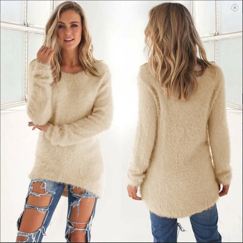 Amelia - Cozy fluffy sweater for ultimate comfort and style