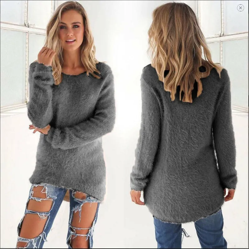 Amelia - Cozy fluffy sweater for ultimate comfort and style