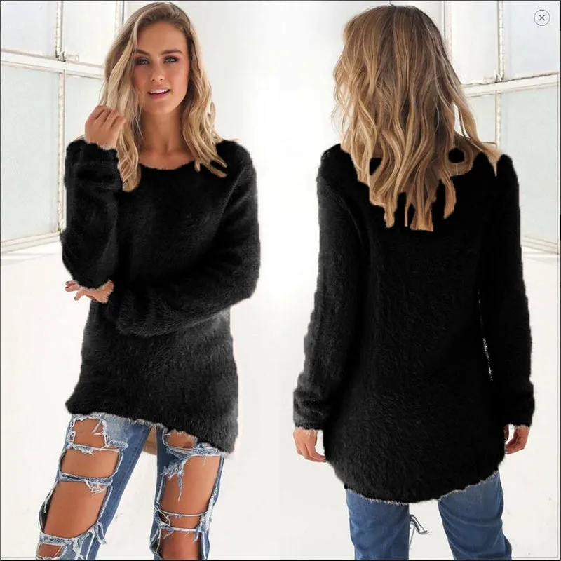 Amelia - Cozy fluffy sweater for ultimate comfort and style