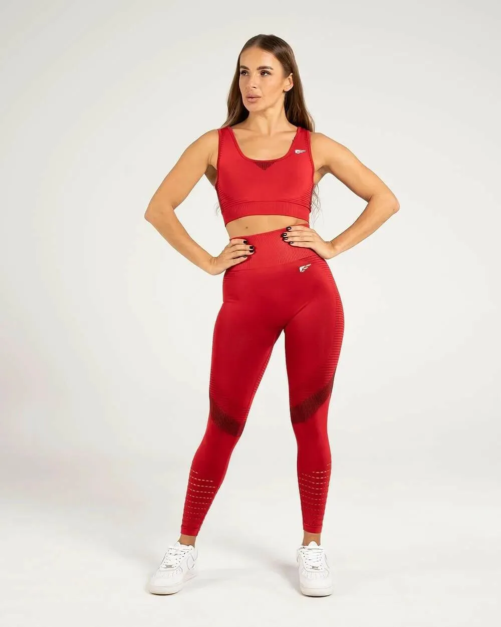 Balance Seamless Leggings - Red