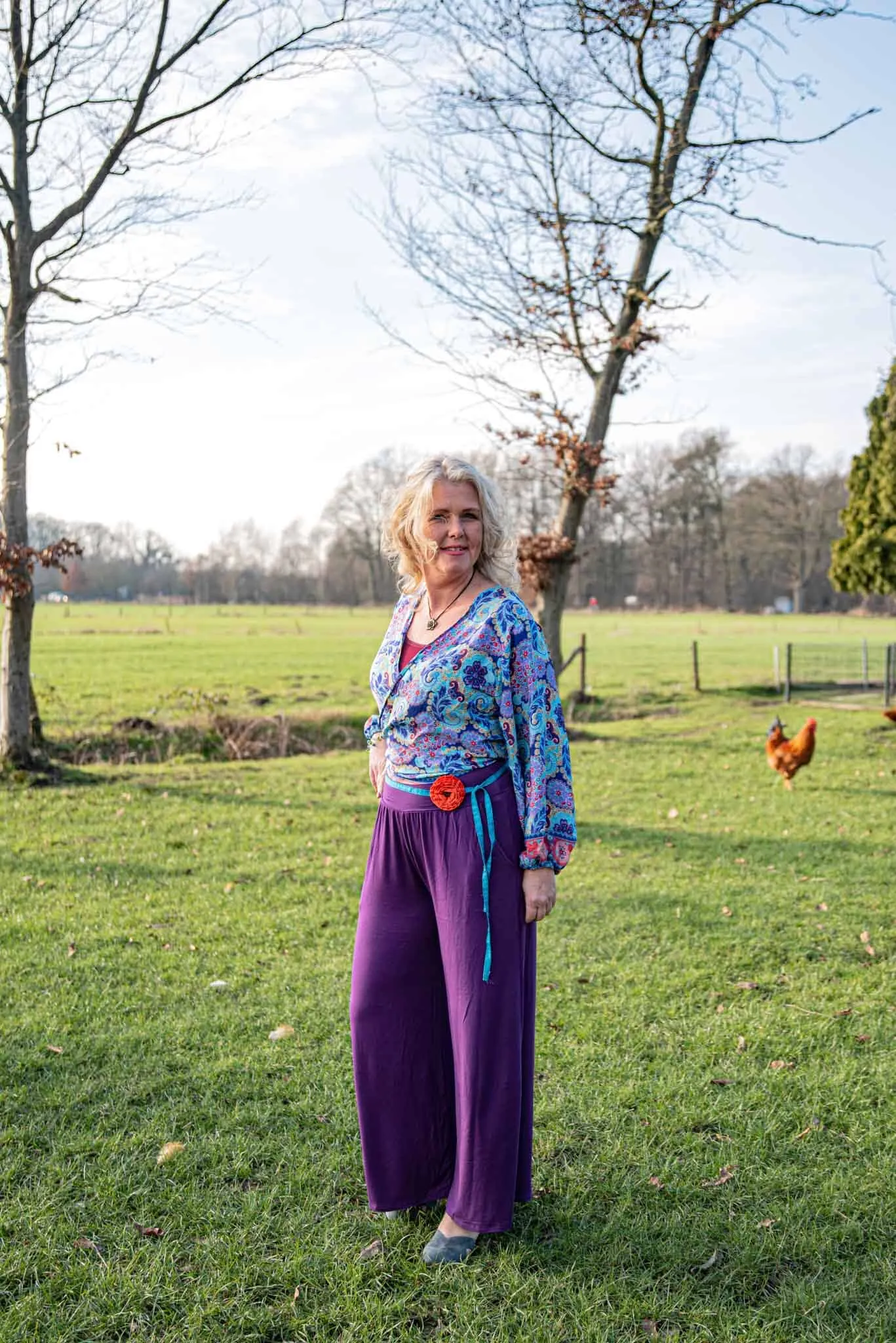 Butterfly wrap cardigan - billy- handgemaakt door Tantilly- zijdemix