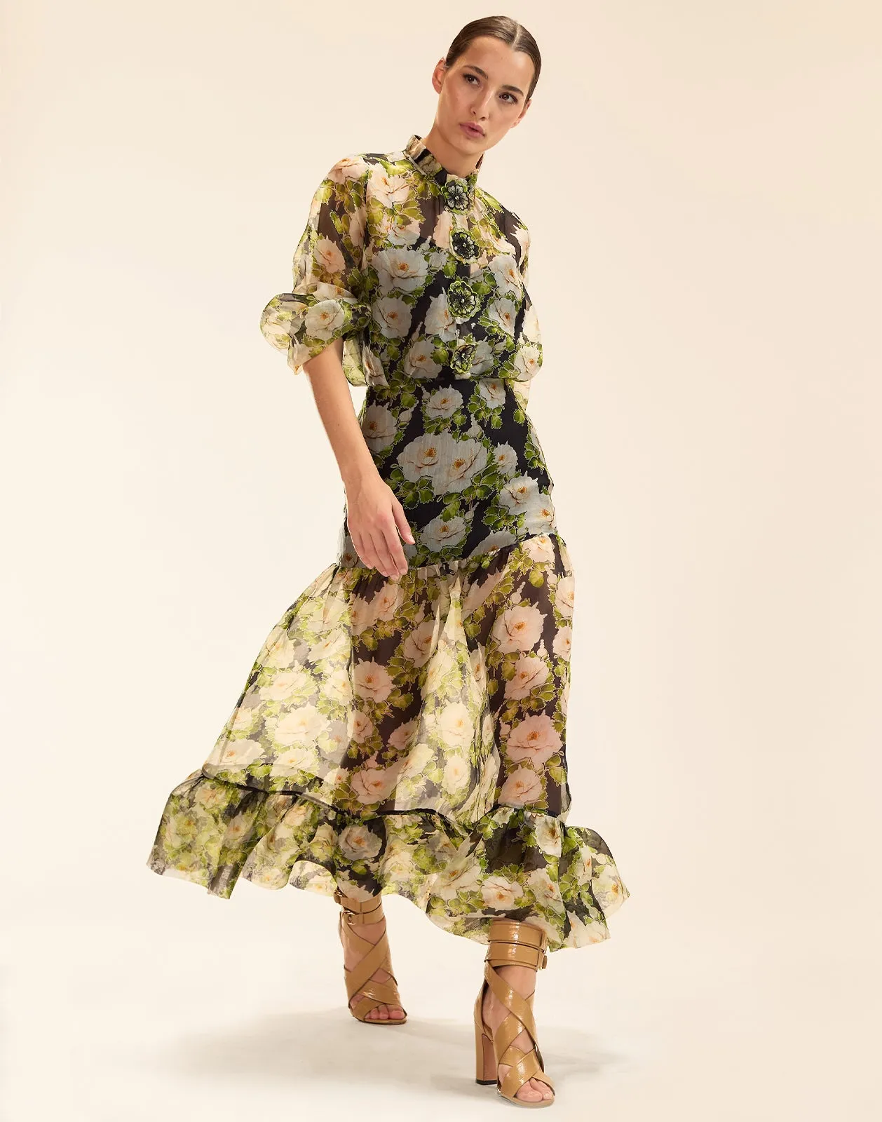 Cornelia Silk Skirt
