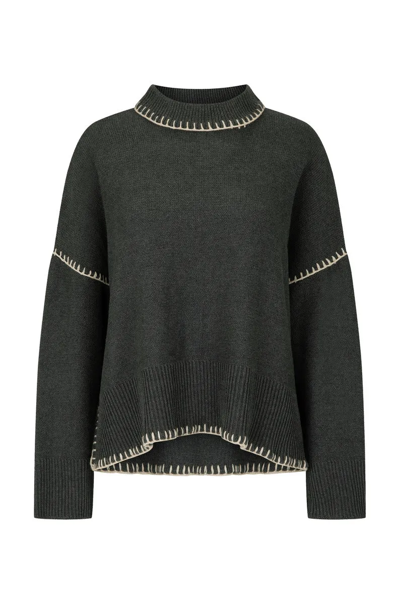 EARTH DAYS JUMPER - CHARCOAL