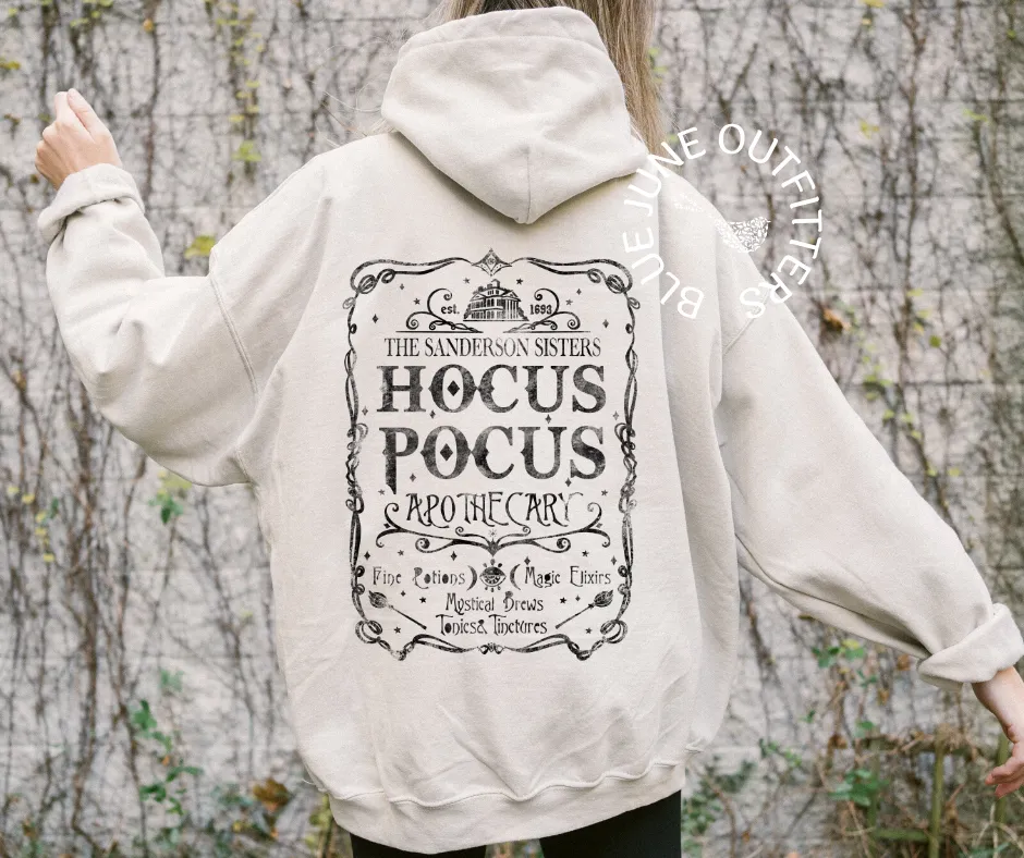 Hocus Pocus Apothecary | Witchy Unisex Hoodie