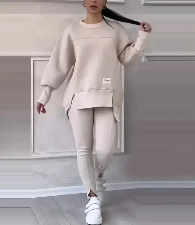 Lavina | Split Hem Lounge Ensemble