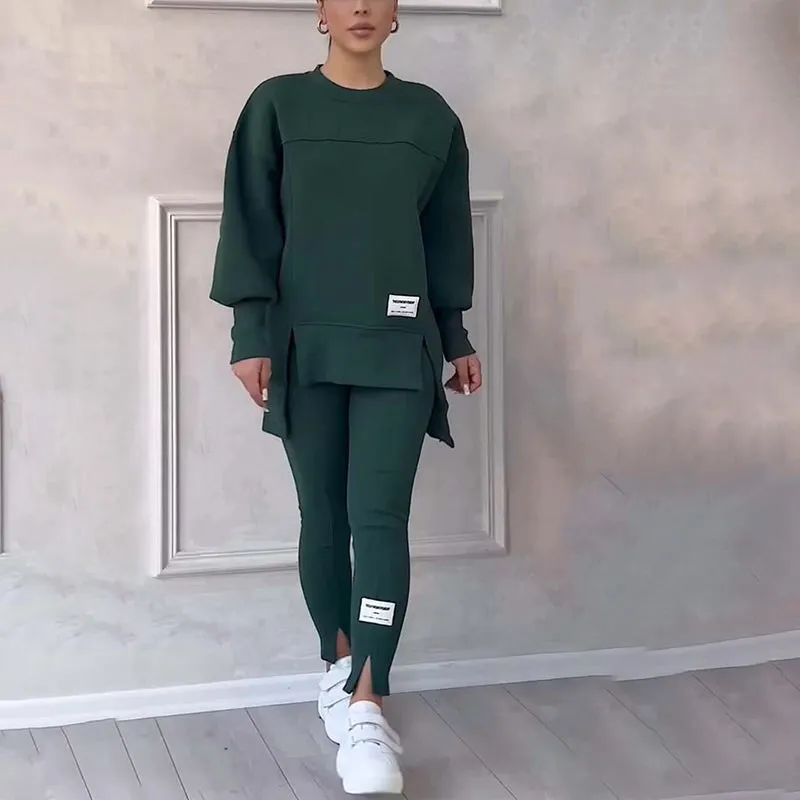 Lavina | Split Hem Lounge Ensemble