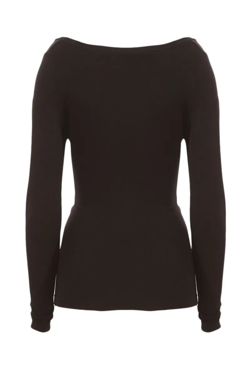 Long Sleeve Seamless Top