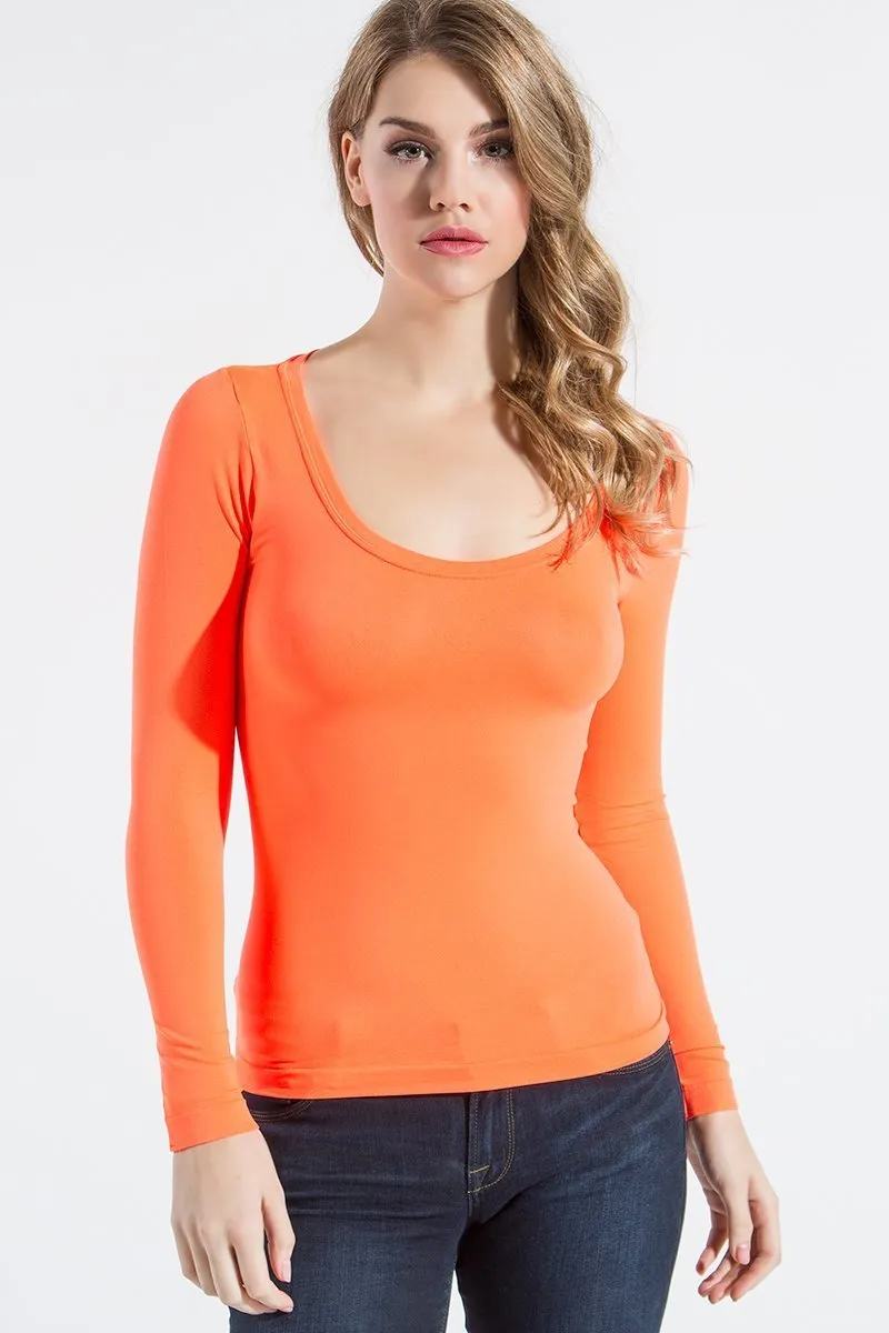 Long Sleeve Seamless Top