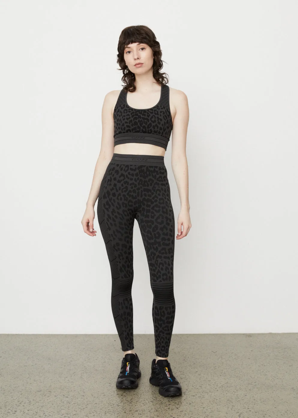Seamless Jacquard Leggings