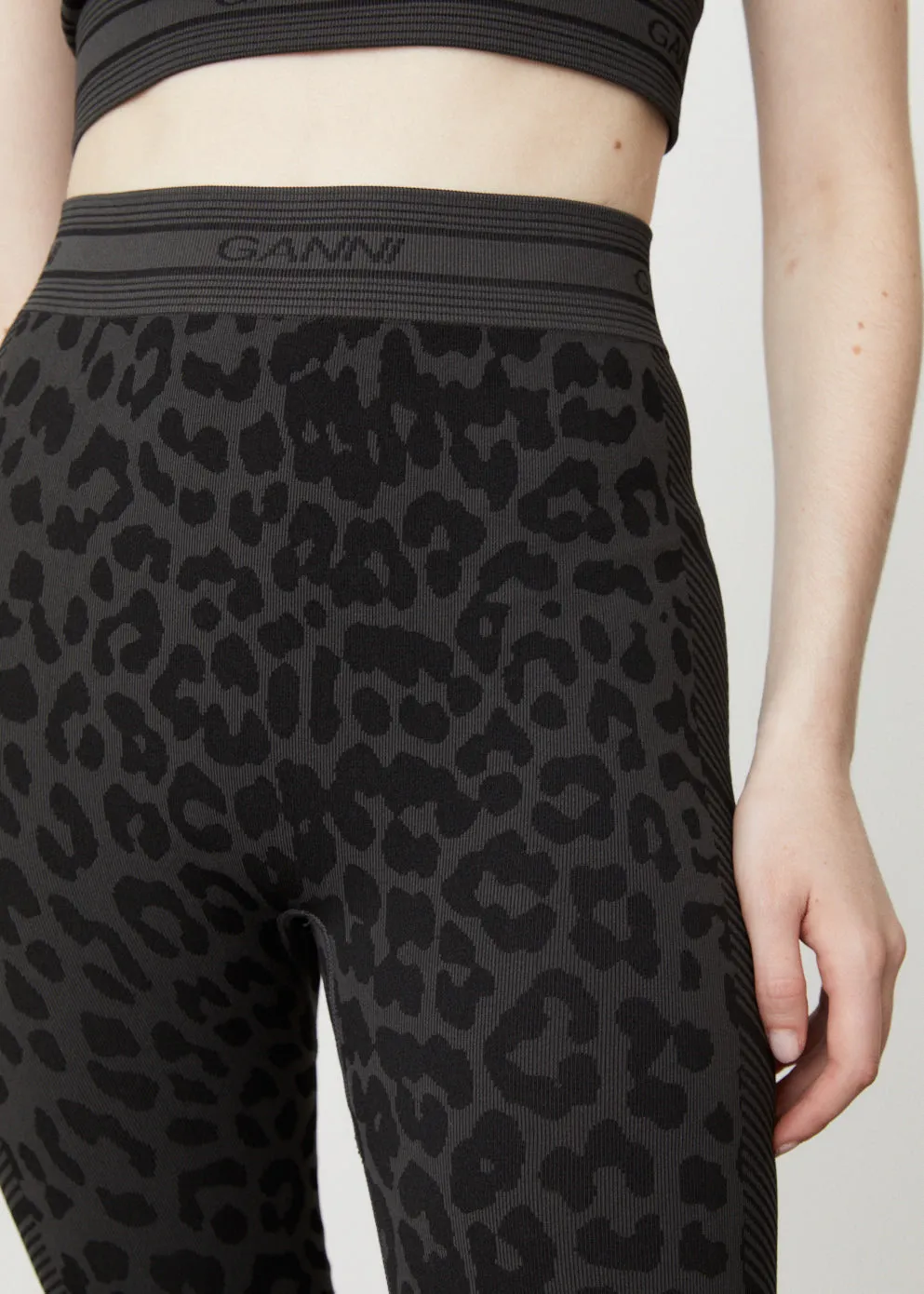 Seamless Jacquard Leggings