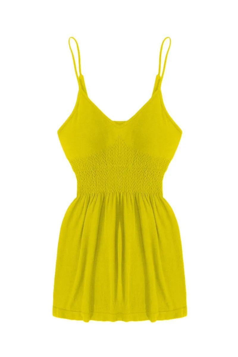 Seamless Smocked Camisole