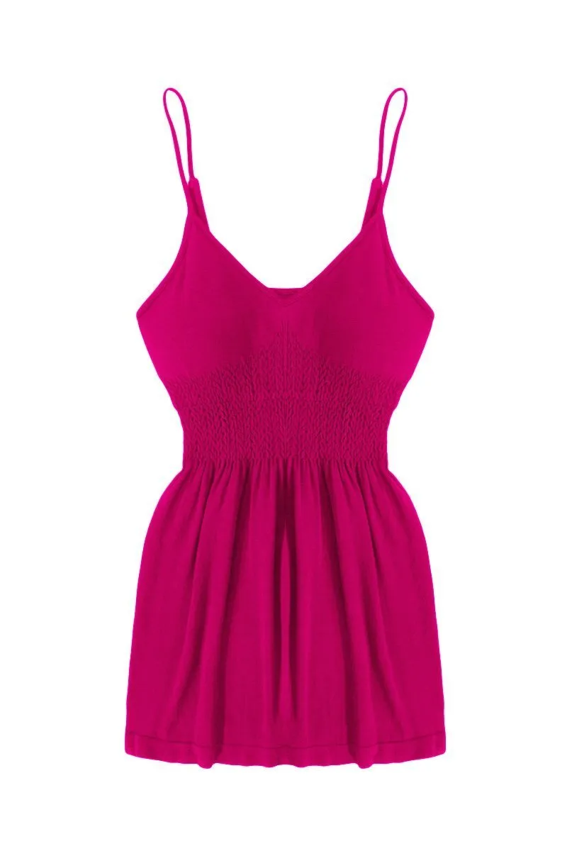 Seamless Smocked Camisole