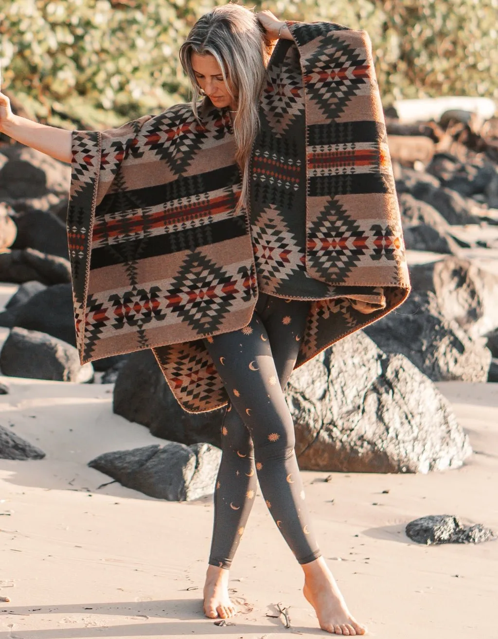 Seeker Yoga Wrap - Wool Blend
