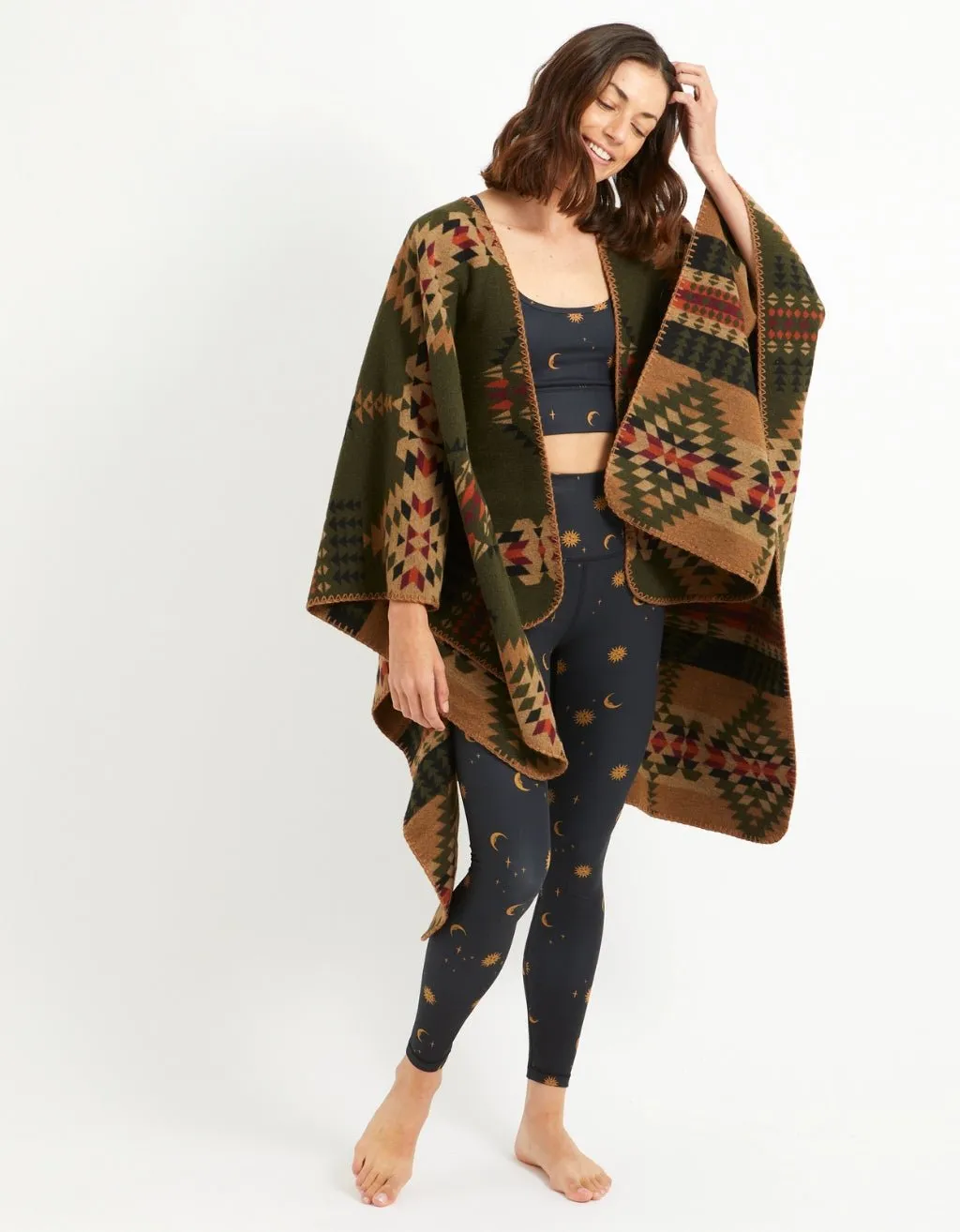 Seeker Yoga Wrap - Wool Blend