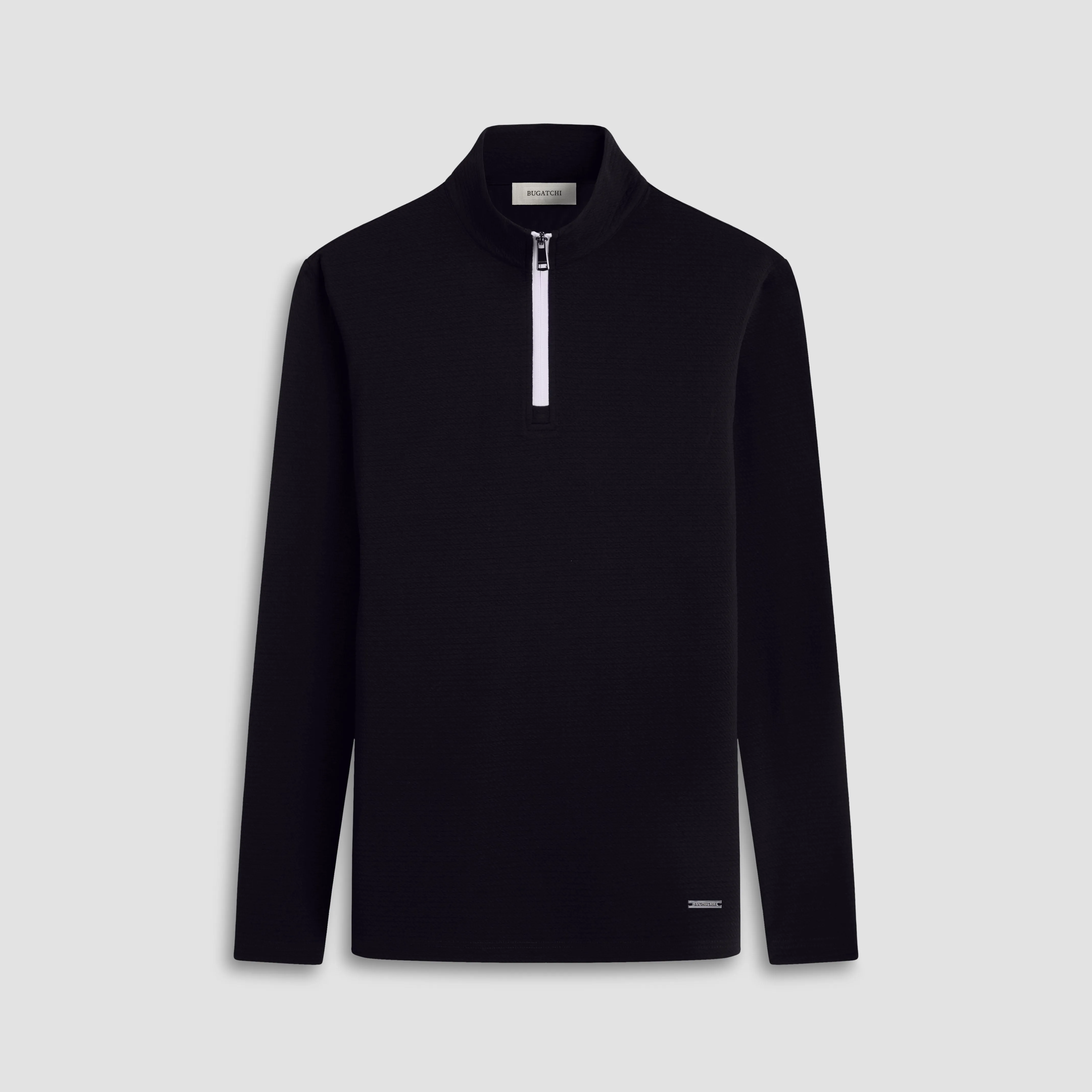 Textured Performance Quarter-Zip Pullover