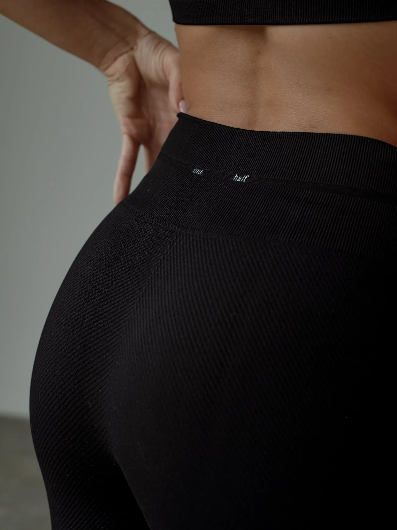 WIRED SEAMLESS LEGGINGS - SHADOW