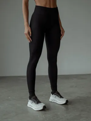 WIRED SEAMLESS LEGGINGS - SHADOW