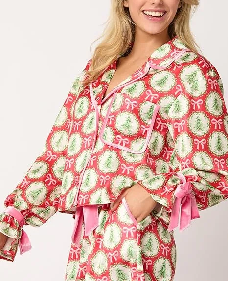 Women's Christmas Pajamas 2 Piece Set