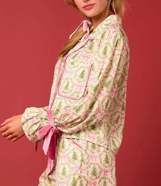 Women's Christmas Pajamas 2 Piece Set